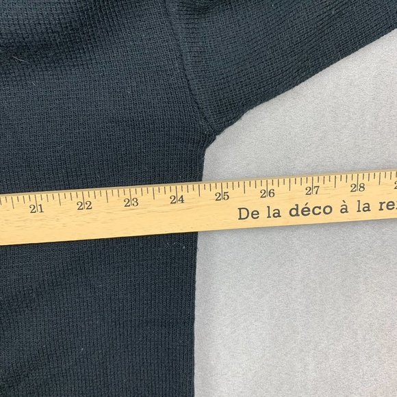 Vintage Nike NHL Men Sweater Large Black Collared Long Sleeve Team Canada Hockey - Picture 6 of 9